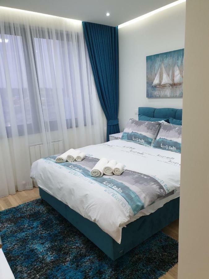 Belgrade Waterfront-Delux apartman Beograd na vodi Exteriör bild