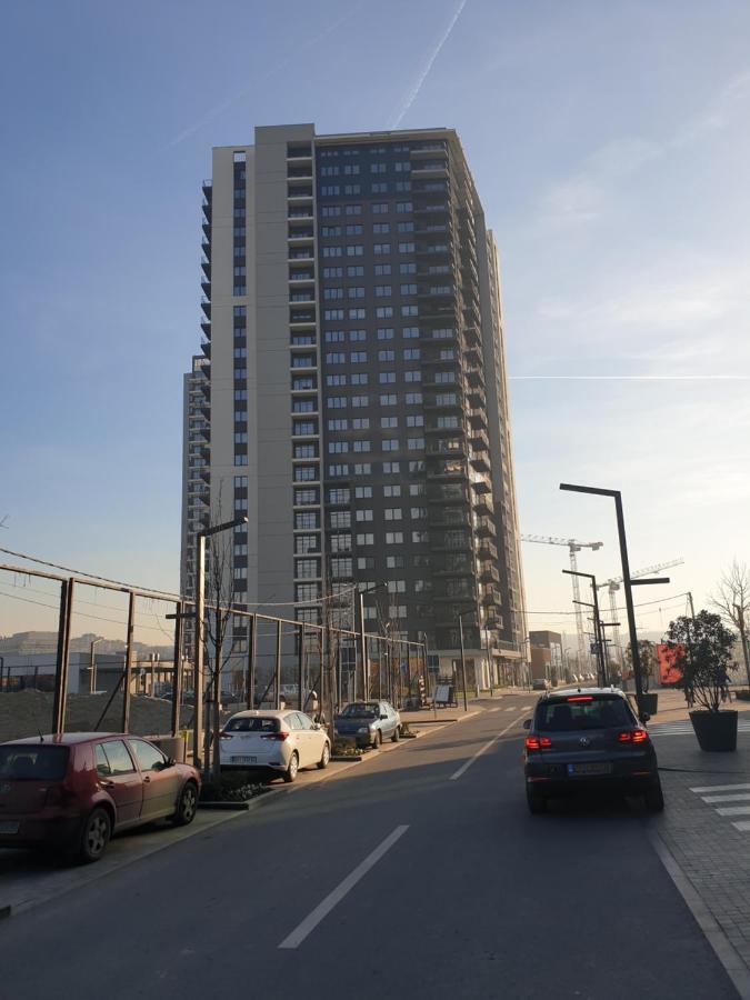 Belgrade Waterfront-Delux apartman Beograd na vodi Exteriör bild