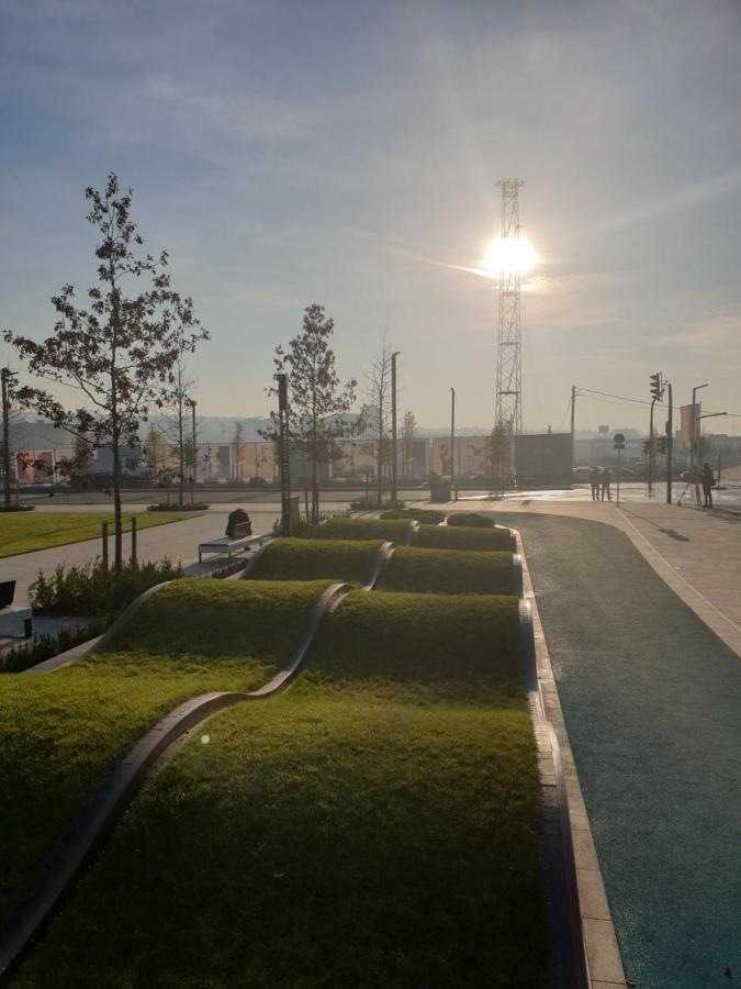 Belgrade Waterfront-Delux apartman Beograd na vodi Exteriör bild